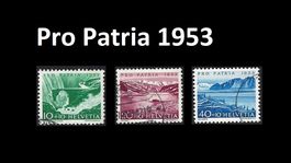 Pro Patria 1953 gestempelt