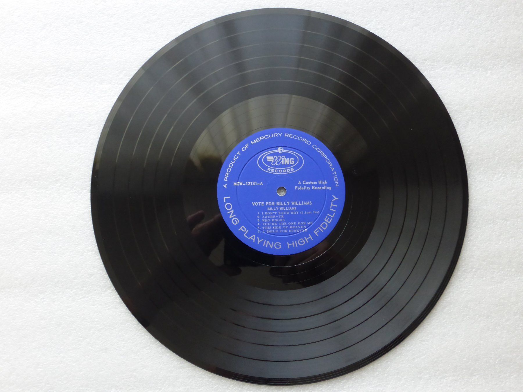 Dischi in vinile: VINYL  LP  BILLY WILLIAMS – Usato da Küssnacht am Rigi venduto da Sunnestrahl 1