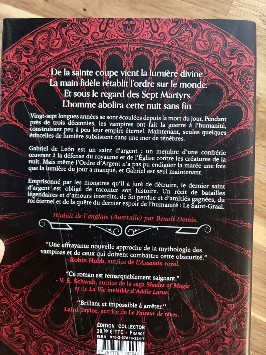 Bücher: L'Empire du Vampire Jay Kristoff  – Gebraucht aus Crissier von Nouchki76 7