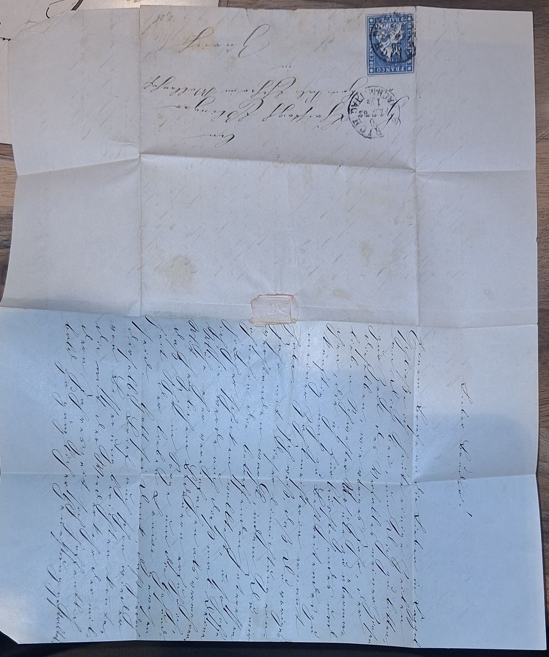 Tutti i francobolli: Strubelbrief 23G Zürich  – Usato da Balgach venduto da SIMEON27 2