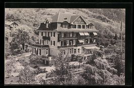 AK Merligen / Thunersee, Hotel des Alpes