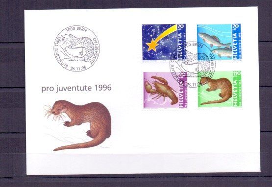 Tutti i francobolli: CH FDC Pro Juventute Satz 1996 – Usato da Koblenz venduto da Markenhimmel