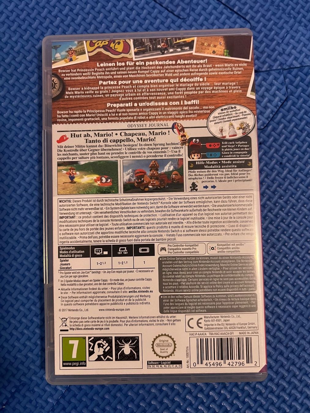 Nintendo Spiele: Super Mario Odyssey Nintendo Switch – Gebraucht aus Gossau SG von  2