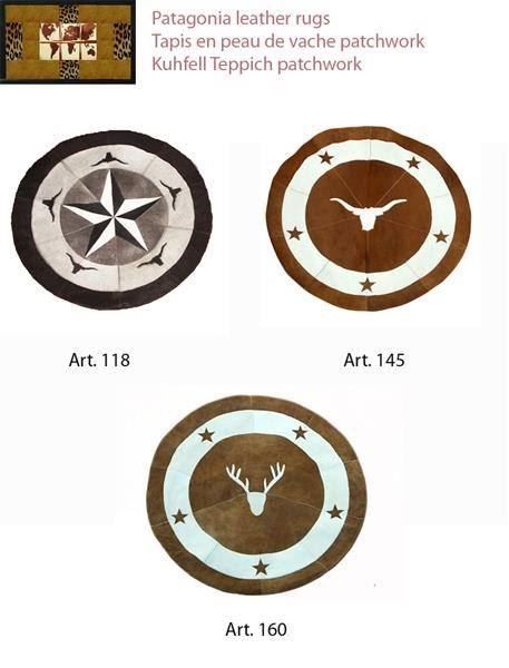 Tappeti: Tapis en peau de vache Patchwork – Nuovo e nell'imballaggio originale da Arbedo venduto da patagonialeatherrugs 4