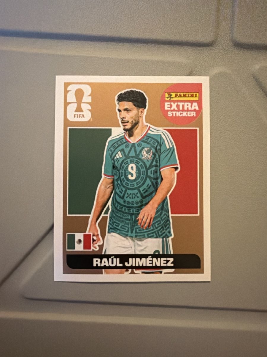 Panini Carte collezionabili: FIFA Panini Extra Sticker WM 2026 - Raul Jimenez Bronze  – Nuovo (secondo la descrizione) da Epalinges venduto da jonas_trt