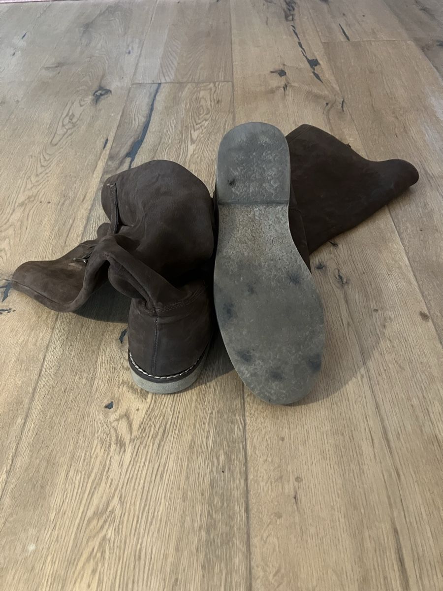 Scarpe da donna: Echtleder Stiefel – Usato da Gasel venduto da Swiss-Country-Yoga 1