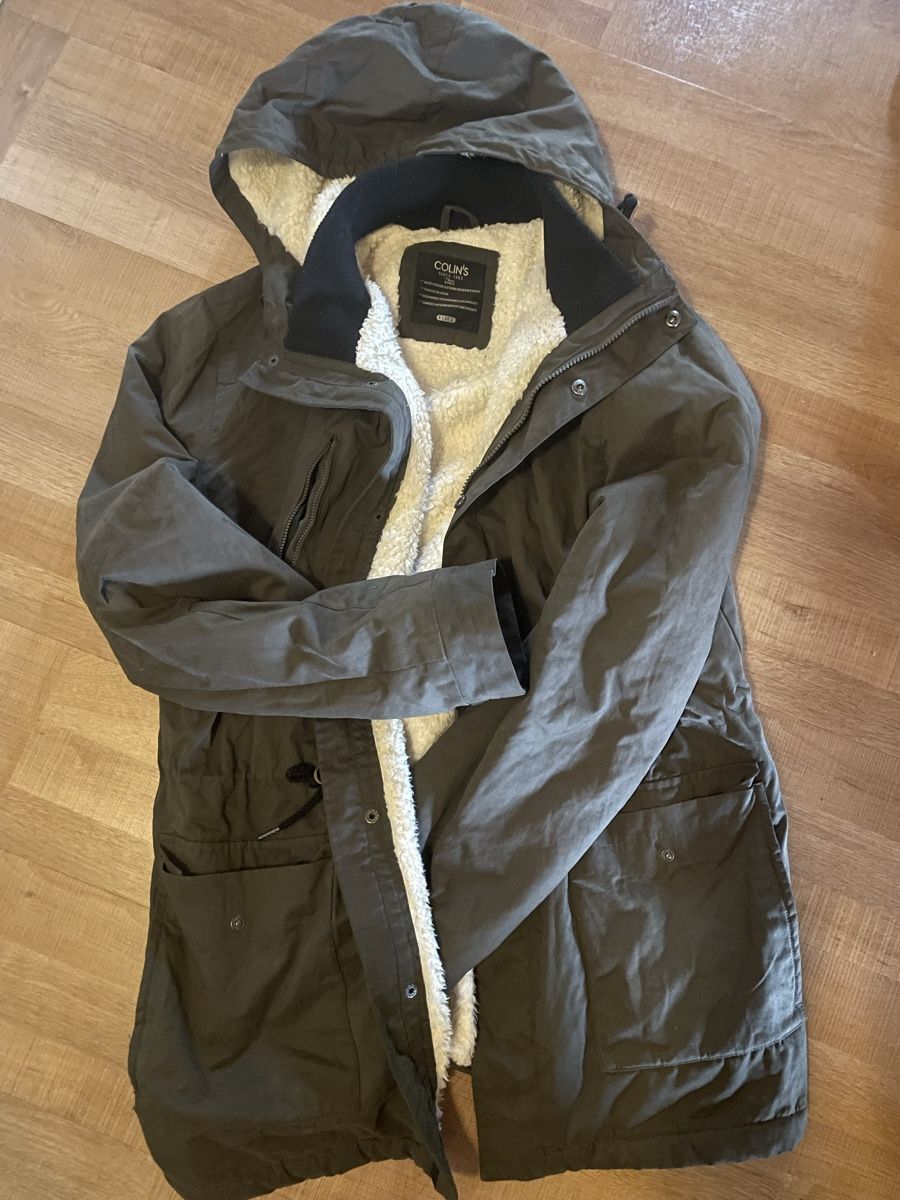 Giacche: Winterjacke Colin's oliv mit Teddyfutter Grösse XL – Usato da Walde SG venduto da mar_2kbv