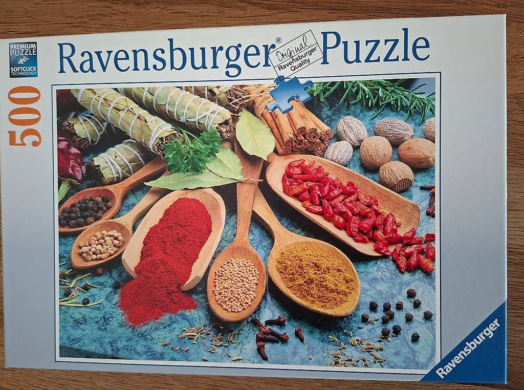 Ravensburger Puzzle: Puzzle Motiv "BUNTER GEWÜRZTISCH" – Usato da Kriens venduto da kusi56
