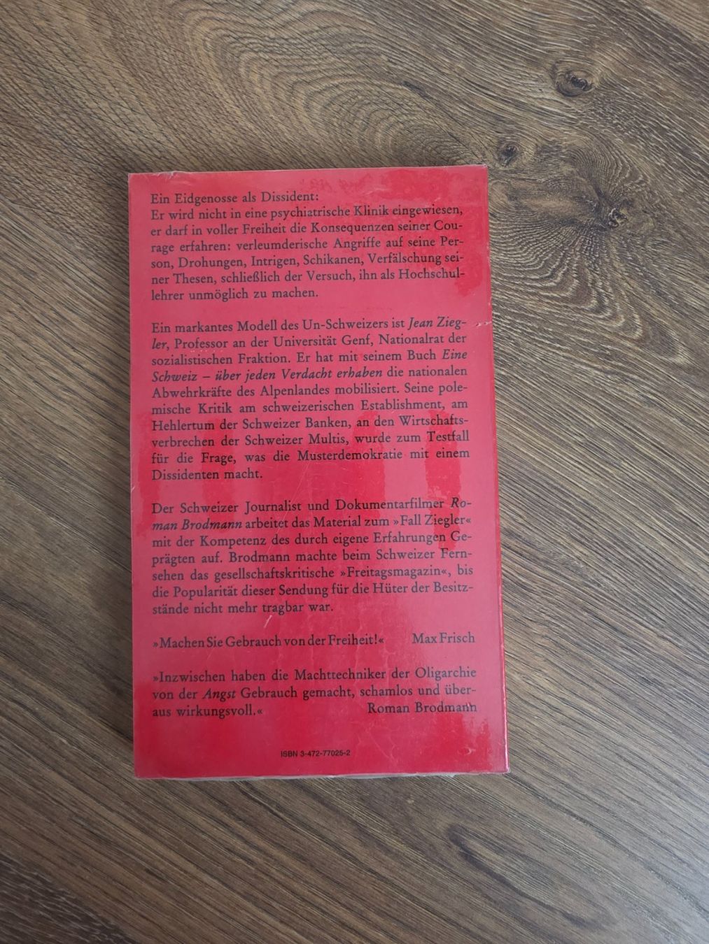 Libri: Der Un-Schweizer ("Fall Ziegler") von Roman Brodmann – Nuovo e nell'imballaggio originale da Nebikon venduto da Japostyle_2 1