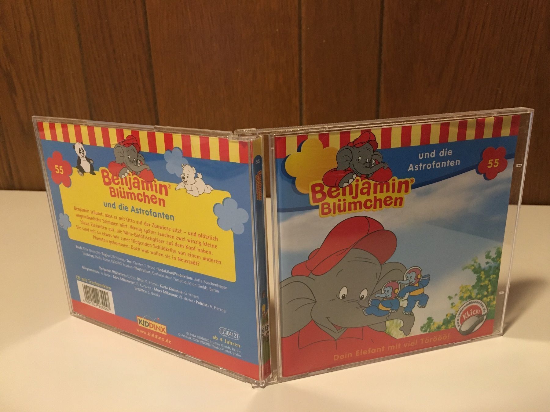 CD: CD - Benjamin Blümchen - Nr. 55 – Usato da Andwil SG venduto da Rainboli