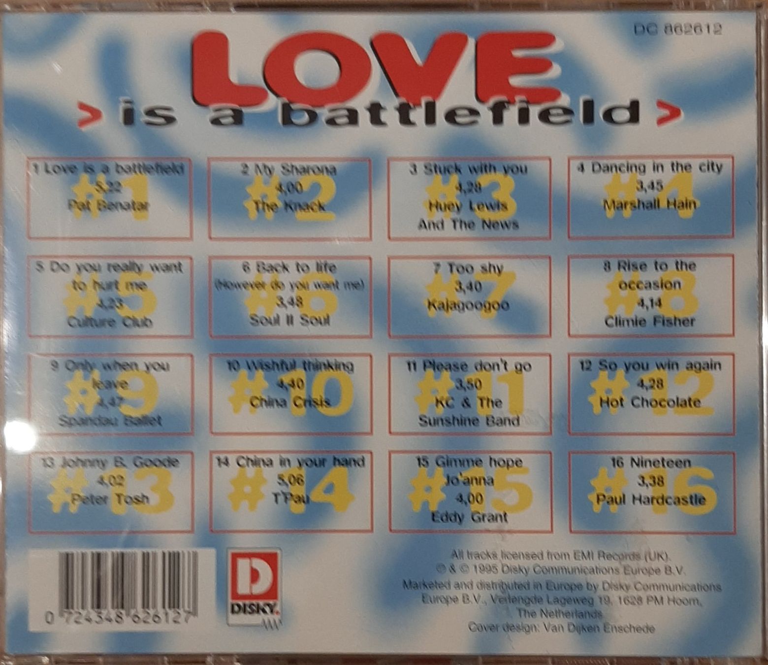 CD: Love Is A Battlefield , CD, Kuschel Hit Compilation, Sampler – Usato da Amriswil venduto da Celini3 1