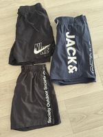 3x Badeshorts Nike, Jack&Jones, Society
