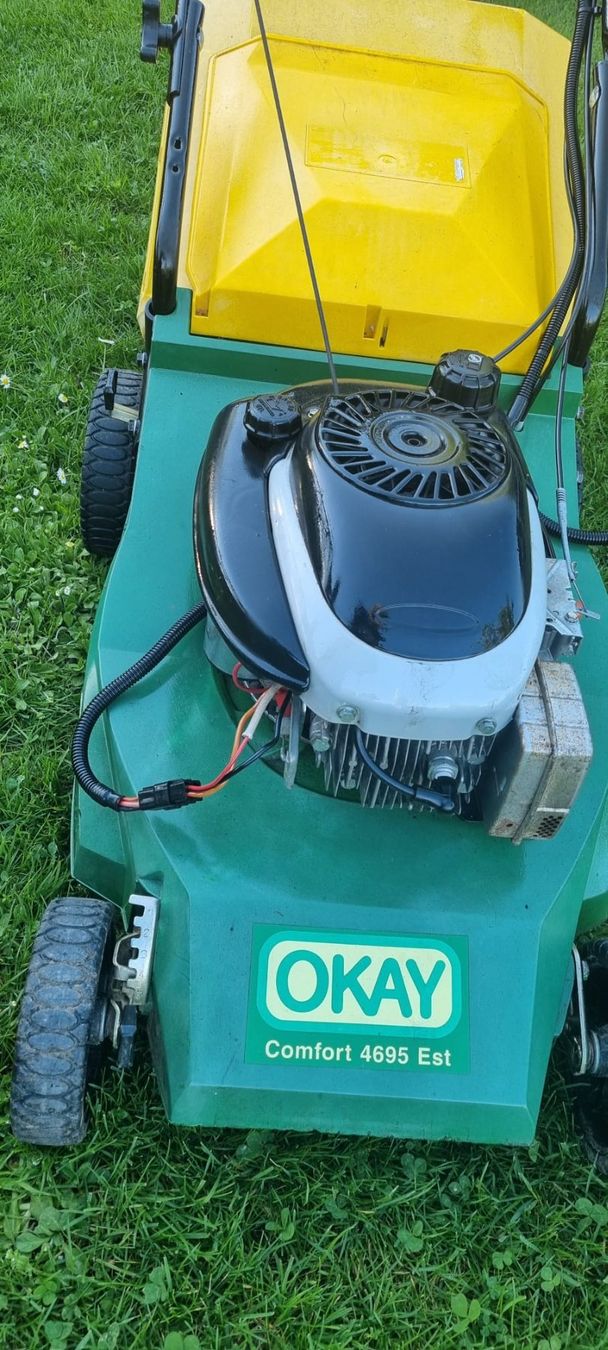 Rasenmäher: Okay Rasenmäher Comfort 4695 Est – Gebraucht aus Riehen von bs4125 8
