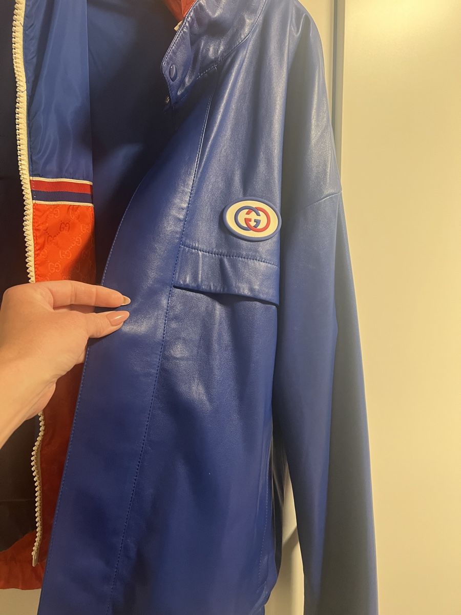 Gucci Giacche: Gucci Lederjacke – Nuovo e nell'imballaggio originale da Meilen venduto da Dievondort