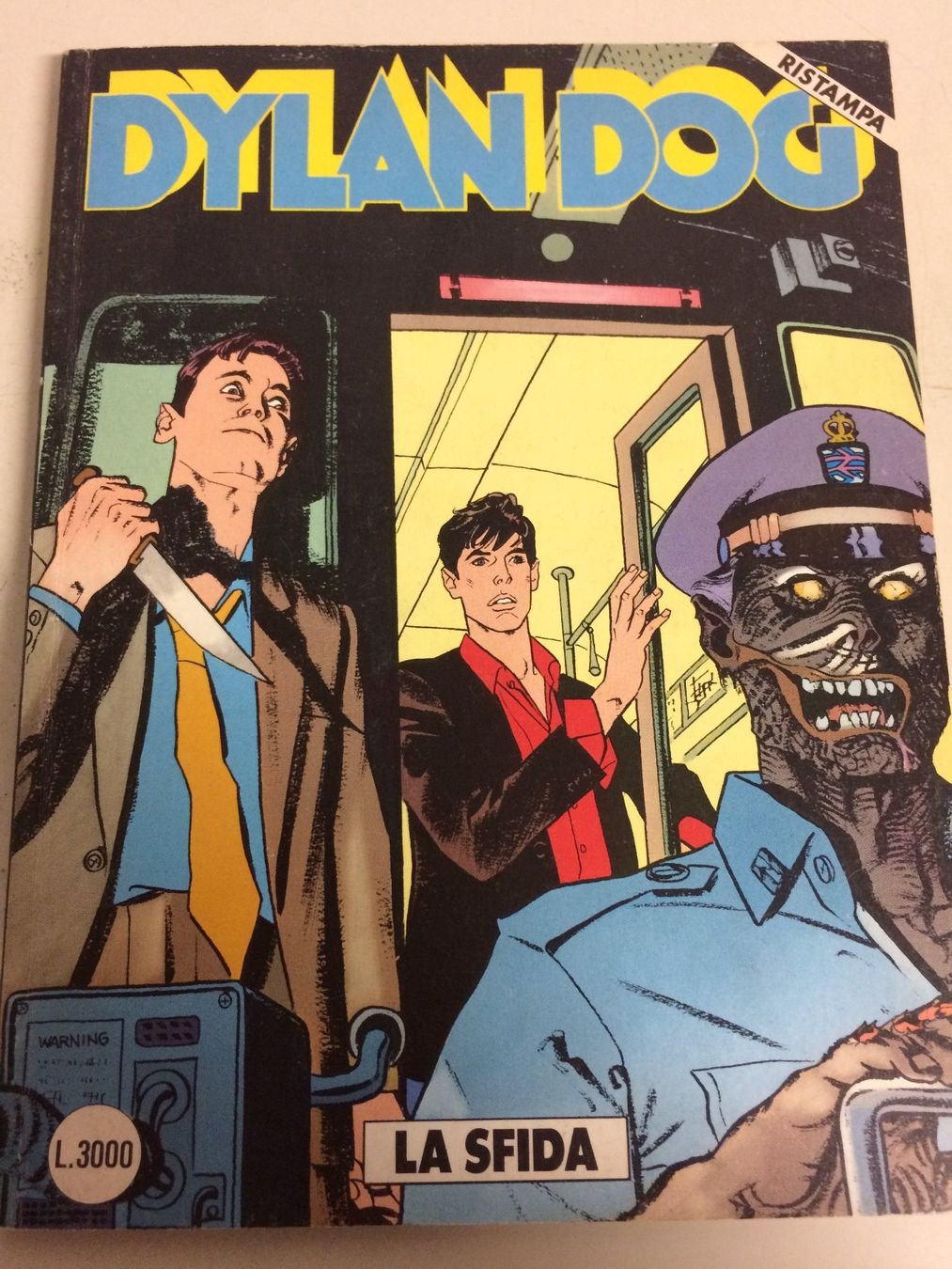Fumetti: DYLAN DOG ristampa # 96 LA SFIDA Bonelli 1997 – Usato da Vezia venduto da Aquarius_Age