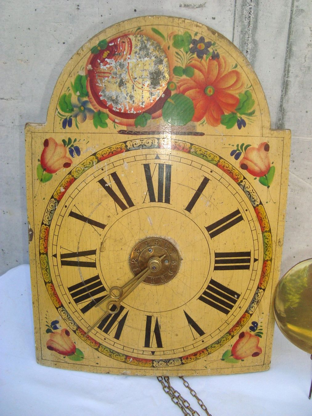 Orologi da terra & Orologi da parete: kleinere Schwarzwälder Uhr mit Wecker – Difettoso da Oberdorf NW venduto da Lufao 1