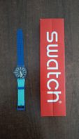 Swatch Uhr blau-türkis