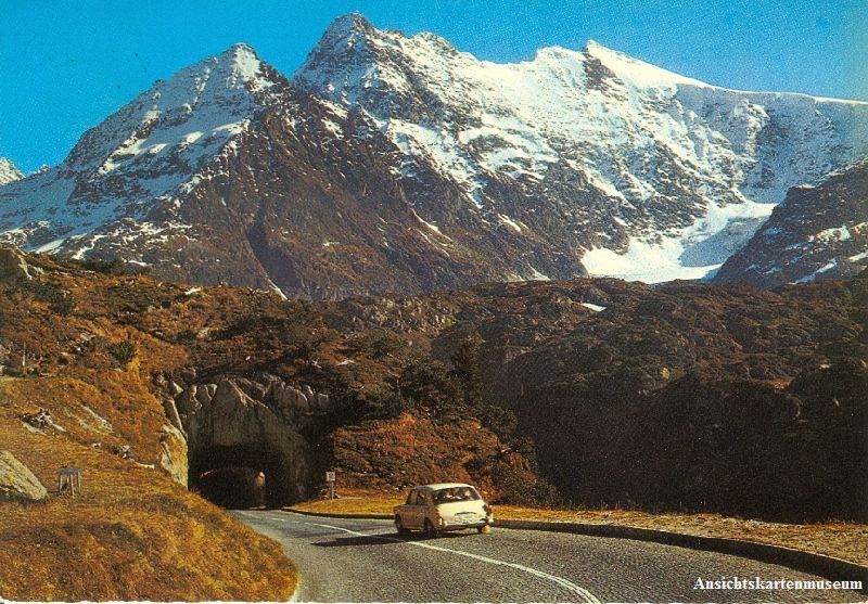Ansichtskarten: Susten Pass - Oldtimer + 1975 – Gebraucht aus Emmenbrücke von teestube