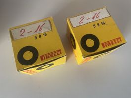 Pneus Chambrés à air Pirelli 2-16 5 B 16 lot de 2 neufs