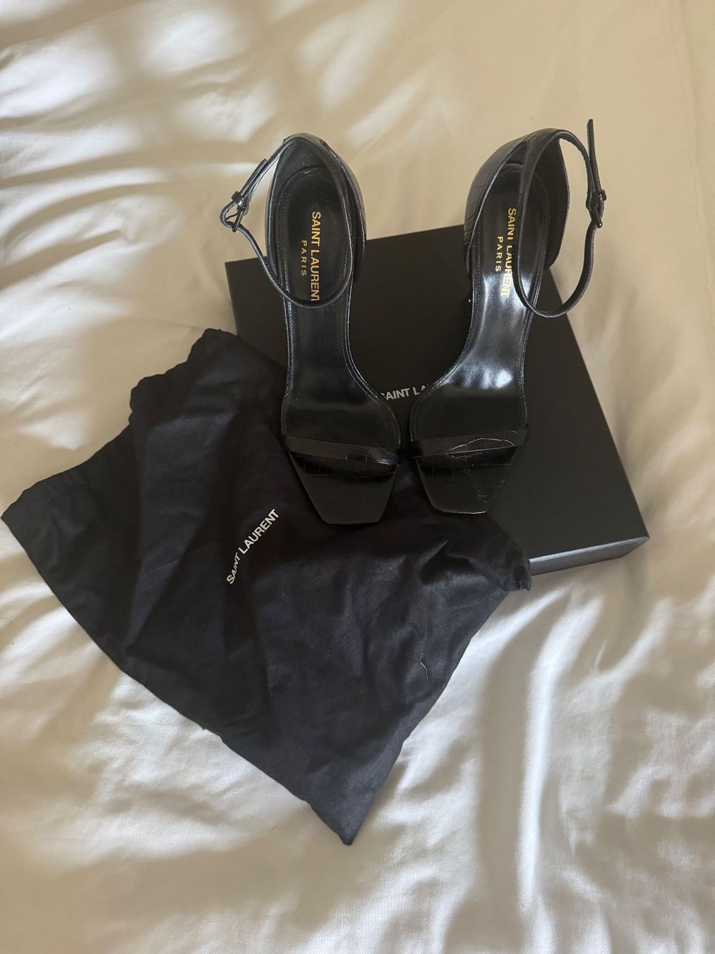Saint Laurent Chaussures femmes: Saint Laurent YSL Heel Schwarz – D'occasion à Zürich par mha_dpn6 4