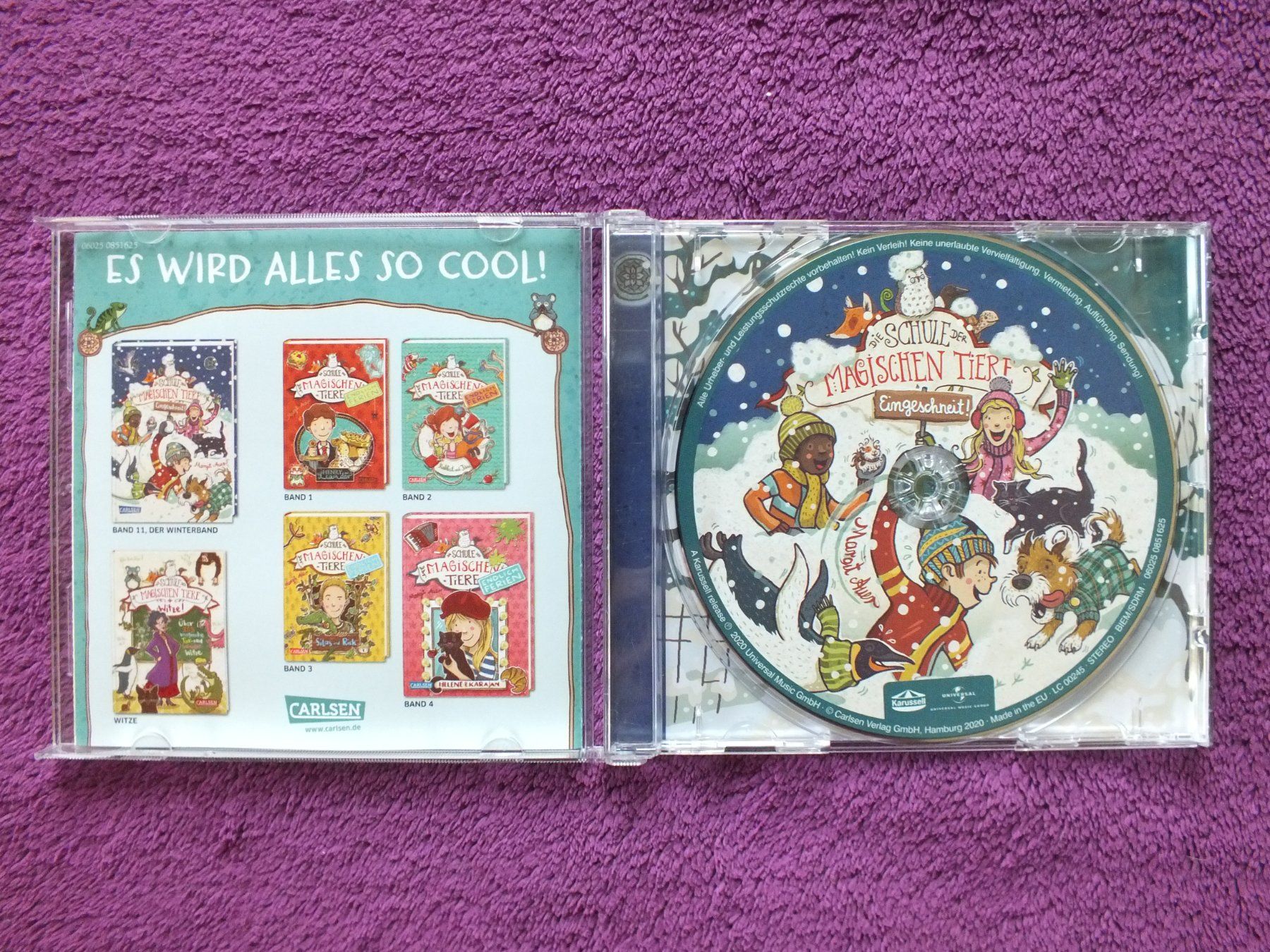 CD: Die Schule der magischen Tiere - Eingeschneit - CD – Usato da Müllheim Dorf venduto da Seeeule01 2