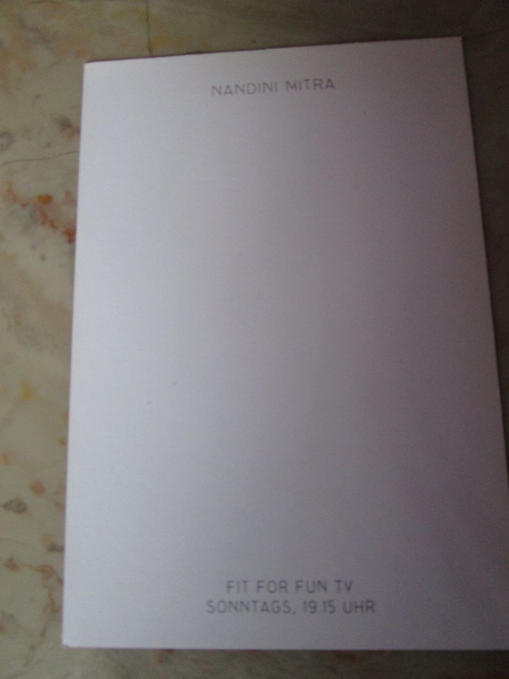 Autographes: NANDINI MITRA SCHAUSPIELERIN ANTIKES AUTOGRAMM – D'occasion à GUTENSWIL par Alpina6 1