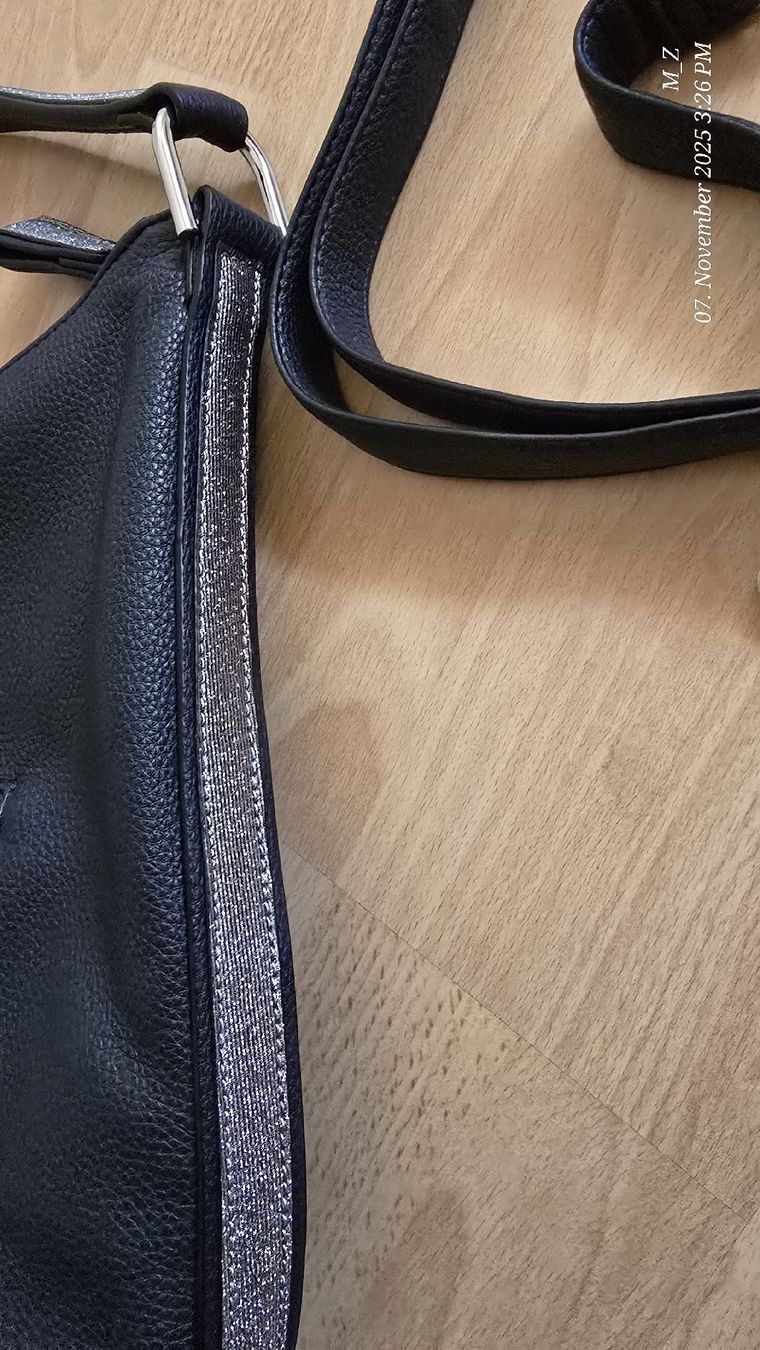 Gabor Borse da donna: GABOR Ledertasche Dunkelblau mit Silberdetails – Nuovo (secondo la descrizione) da Sursee venduto da M_Z 3