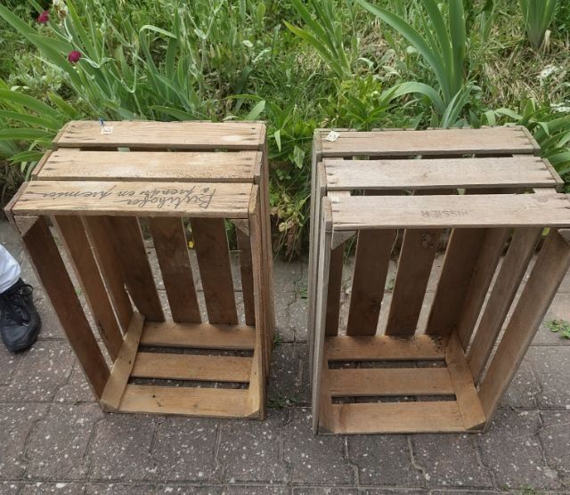 Casse di trasporto: Cageot en bois – Usato da Romont FR venduto da mar.ja