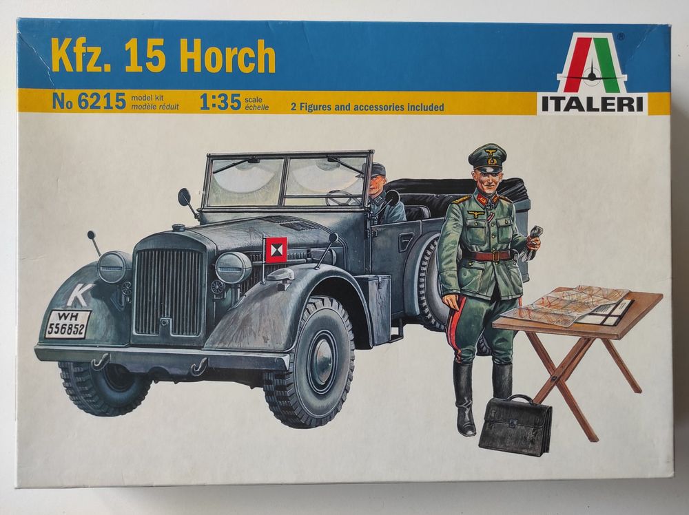 Horch Kfz.15 der deutschen Wehrmacht, WWII von Italeri 1/35 | Kaufen ...