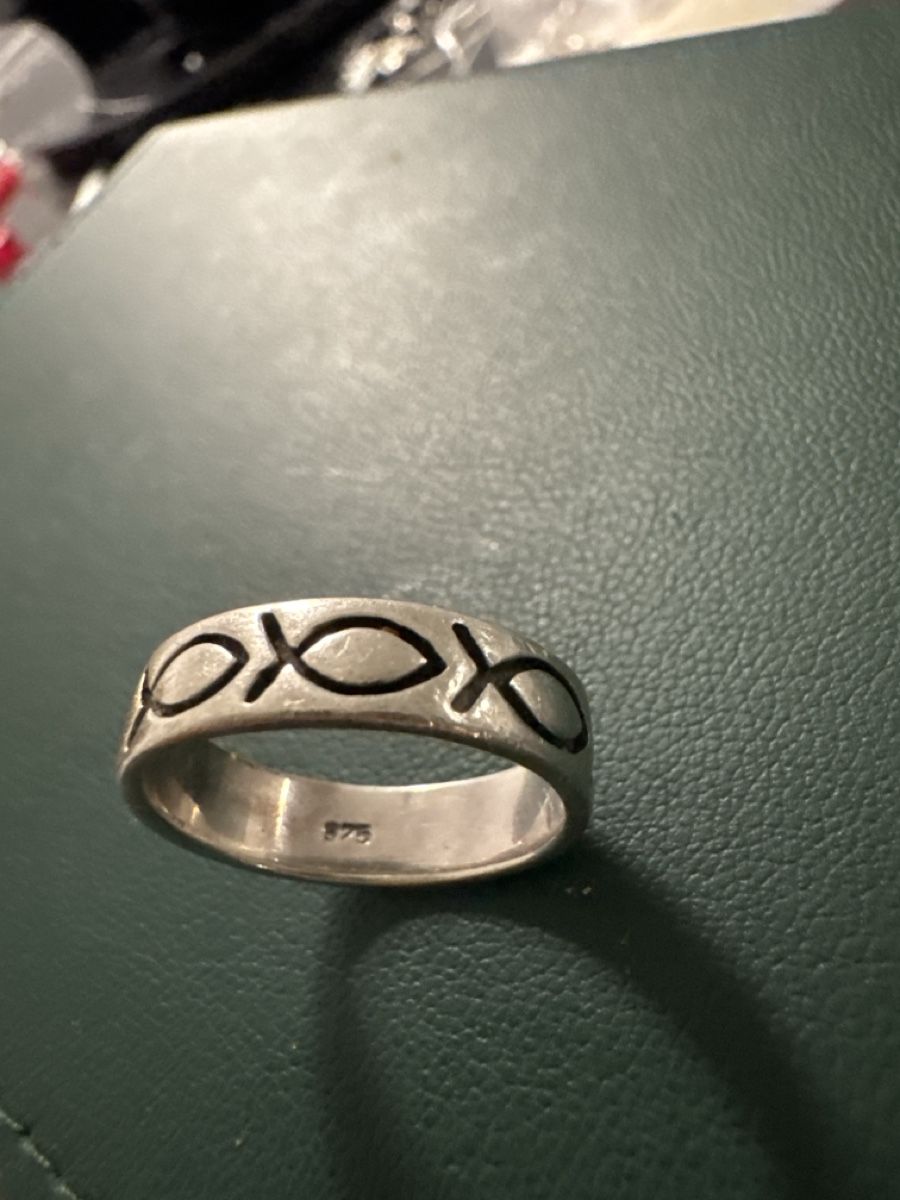 Anelli: Silberring 925 mit Muster (XOXO / Design Ring) – Usato da Untersiggenthal venduto da Dilosh.ch 3