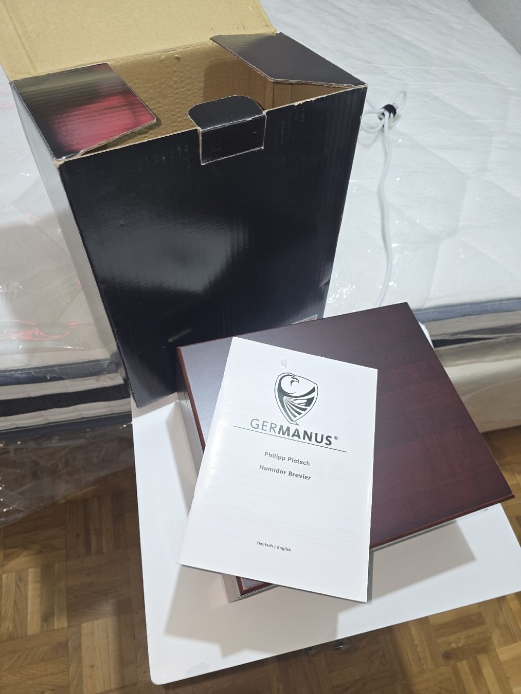 Humidore: Set Cave à cigares – Neu und originalverpackt aus Genève von ErikaGE 7