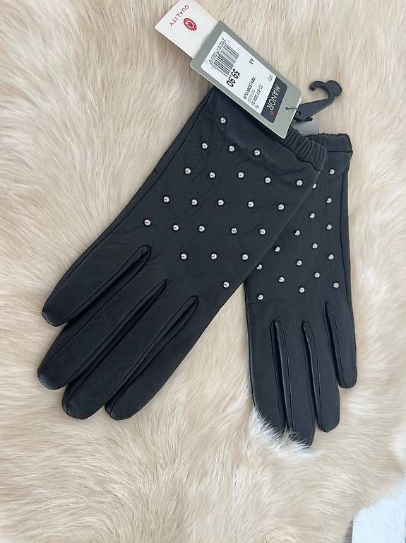 Guanti & manicotti: Lederhandschuhe schwarz Neu – Usato da Rehetobel venduto da Saentis111