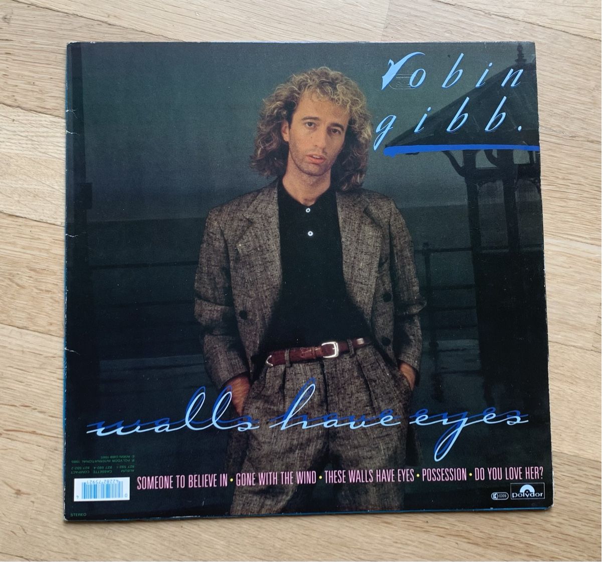Dischi in vinile: Robin Gibb walls have eyes – Usato da Zürich venduto da Fieber 1