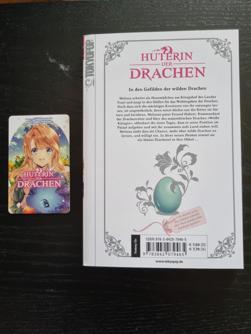 Fumetti: Hüterin der Drachen Band 1 + Shoco Card – Usato da Waltenschwil venduto da Larache90 1