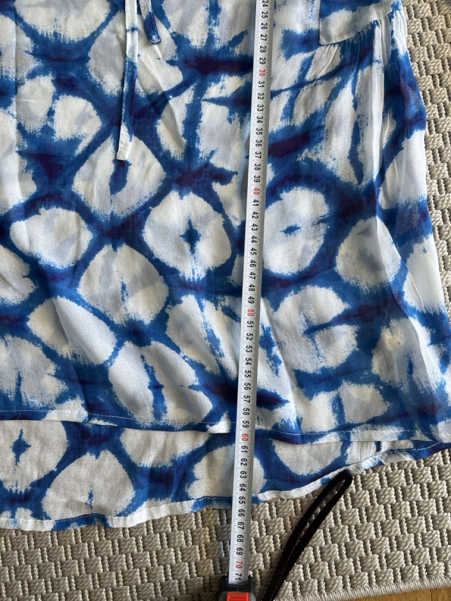 Nile Camicette: Bluse, Nile, blau/weiss, XS – Usato da Solothurn venduto da Bobesch08 6