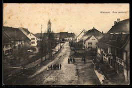 AK Miécourt, Rue centrale