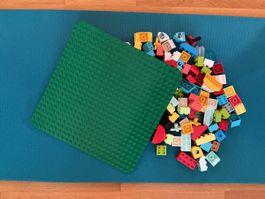 Lego Duplo Bausteine mit Platte guter Zustand