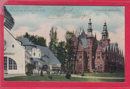 EXPO DE BRUXELLES 1910, LE PAVILLON HOLLANDAIS