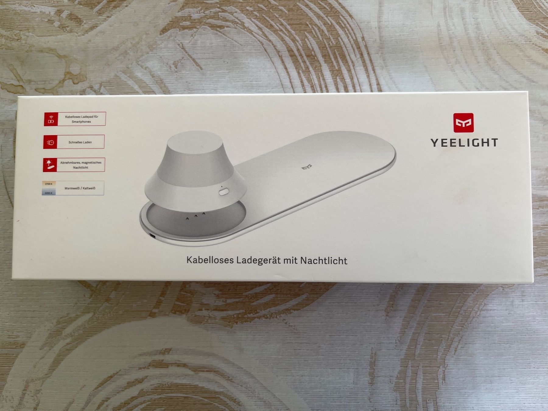 Caricabatterie: Yeelight, kabelloses Ladegerät – Nuovo e nell'imballaggio originale da Ueberstorf venduto da ojas23
