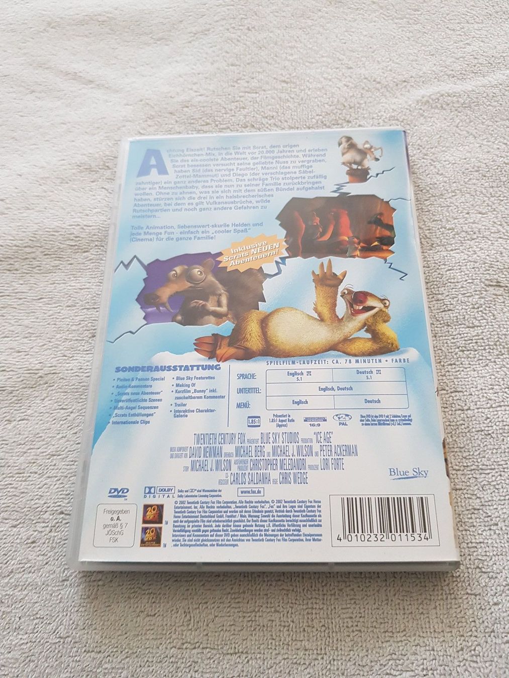 Tutti i DVDs: Ice Age (DVD) – Usato da Liestal venduto da tonic 2