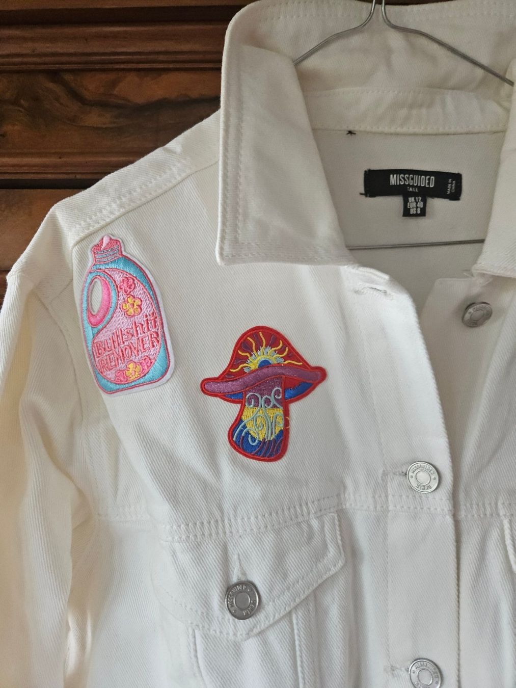 Jacken: Veste camionneur Jeans blanc taille 40 – Neu und originalverpackt aus Thônex von lacomtessedesfees 2