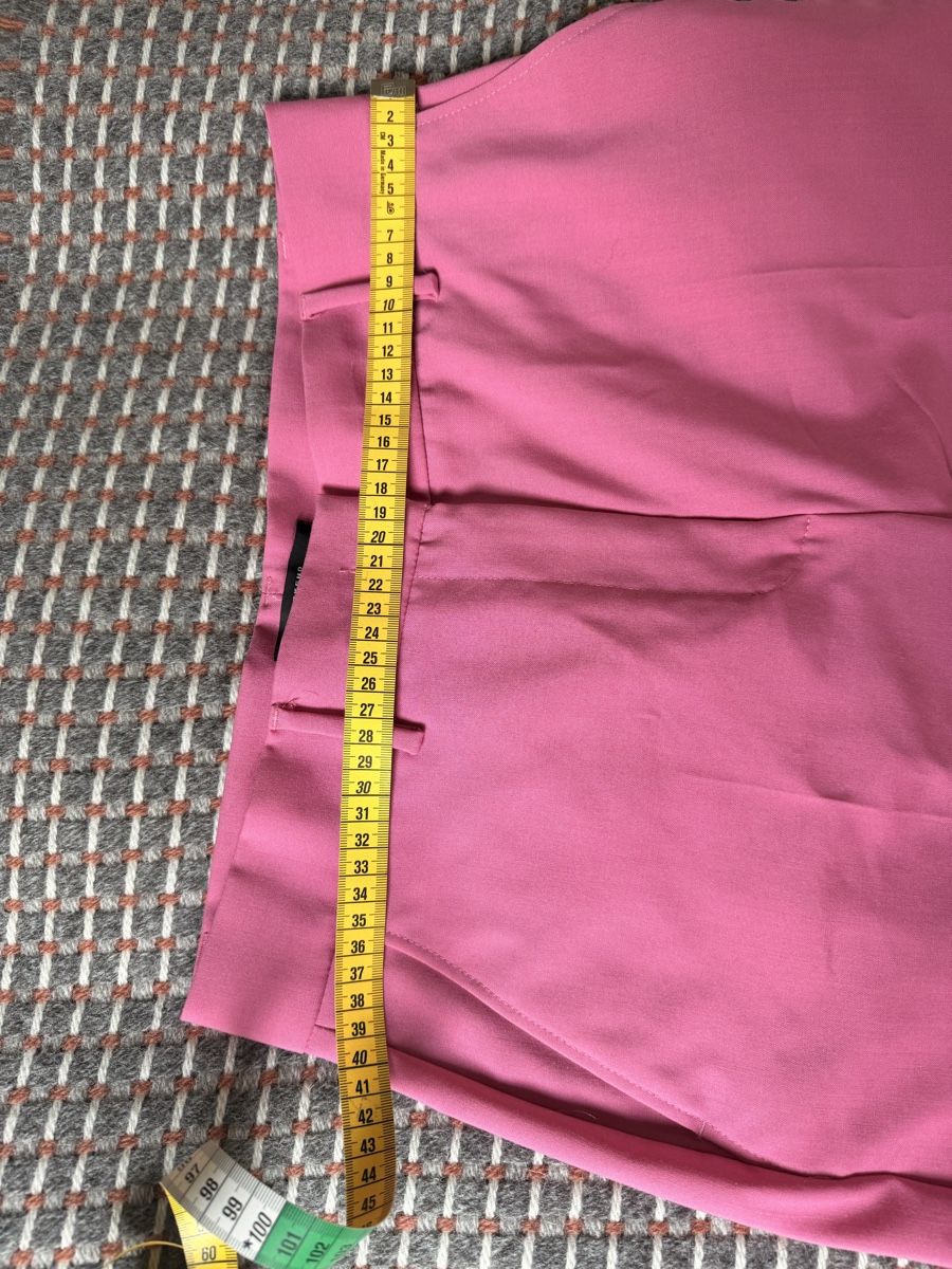 Max Mara Pantaloni: Weekend Max Mara Pink Wool Culottes Size 8 - Perfect for Spr – Nuovo (secondo la descrizione) da Männedorf venduto da iza04 3