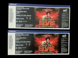 2x Tickets Elvis Musical Kongresshaus Zürich 20.12.2026