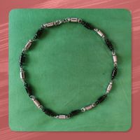 Edelstahl Kette Halskette massiv NEU 55 cm lang
