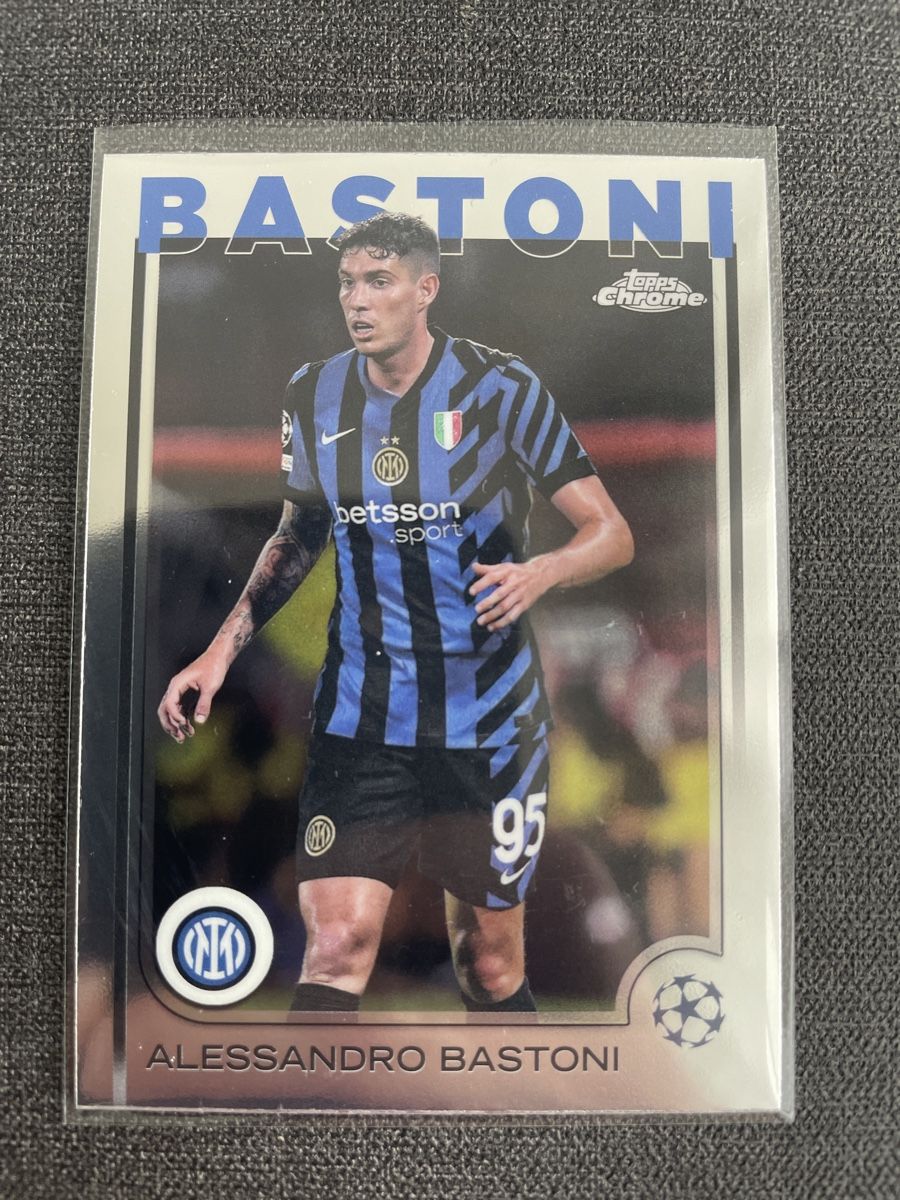 Topps Carte collezionabili: Topps Chrome Allesandro Bastoni Internazionale Milano – Nuovo (secondo la descrizione) da Burgdorf venduto da Sports_Cards_3400