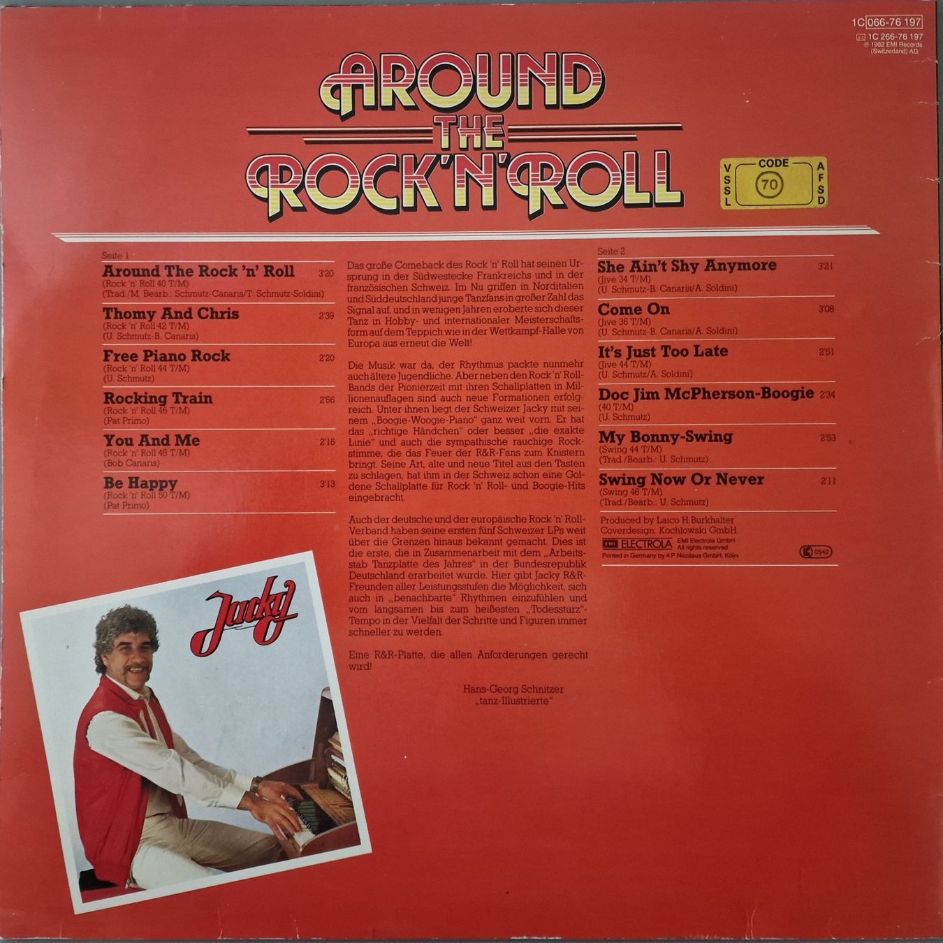 Schallplatten: Jacky LP – Around The Rock 'N' Roll – Gebraucht aus Root von atelier22 1