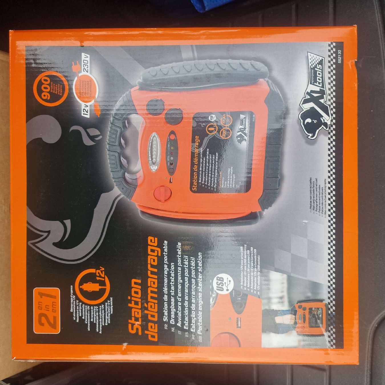 Caricabatterie: Perform Tools Starthilfestation 900A 12V – Nuovo (secondo la descrizione) da Zuchwil venduto da div_x6s7
