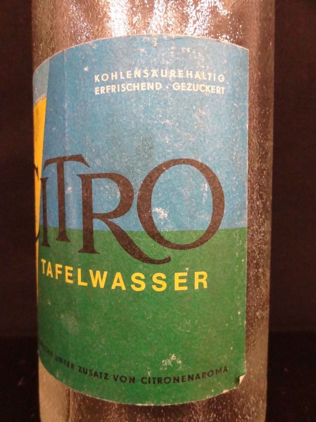 Bouteilles: alte Flasche CITRO BAD KNUTWIL 1960 – D'occasion à Kerzers par Flaschenposten 3
