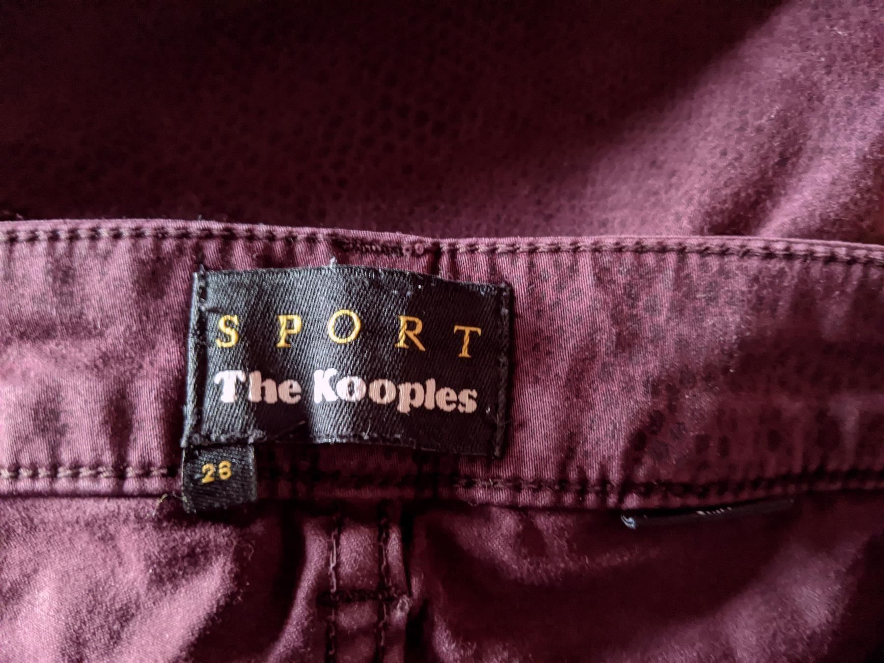 Kooples Jeans: THE KOOPLES : Jean python bordeaux lagenlook 34-36 – Neu (gemäss Beschreibung) aus Petit-Lancy von lilycerise 5