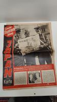 Schweizer Illustrierte Zeitung Nr. 28 1945 Japan Karte (L39)